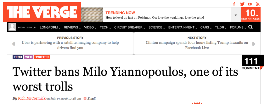 the verge milo