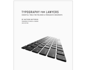 Review: Typography For Lawyers