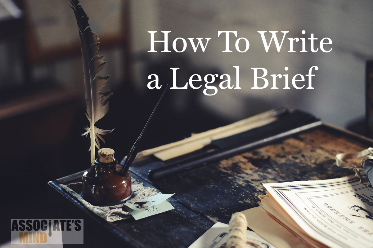 How To Write a Legal Brief